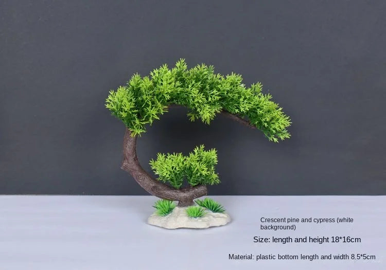plante artificielle bonsaï en plastique pour décoration intérieure - vue 29 sur 41