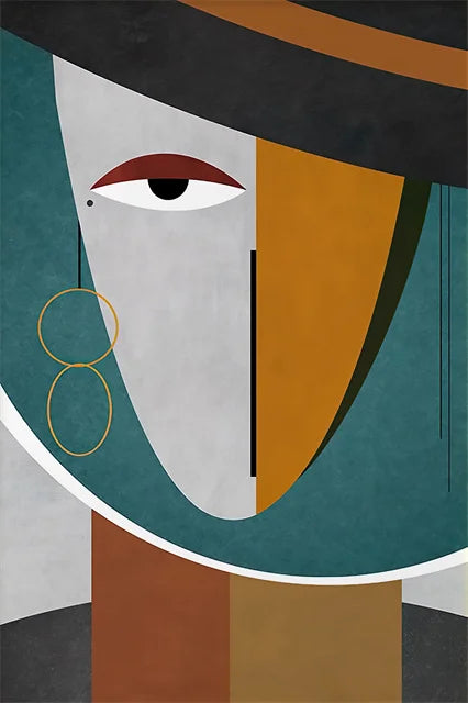 peintures abstraites modernes pour décoration intérieure mural