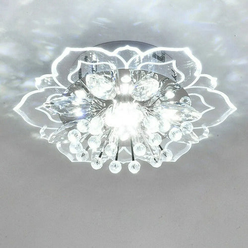 Lampe LED moderne en forme de fleur - vue 2 sur 9