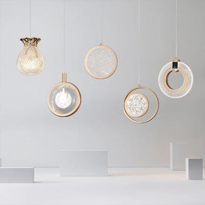 Designer LED pendant light for living room