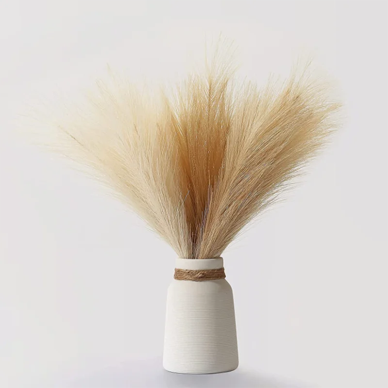 lot de 10 bouquets dherbe de pampa artificielle pour décoration intérieure - vue 2 sur 17