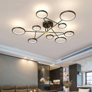 Minimalist LED ceiling light with 3 colour temperatures decorative indoor fixture
