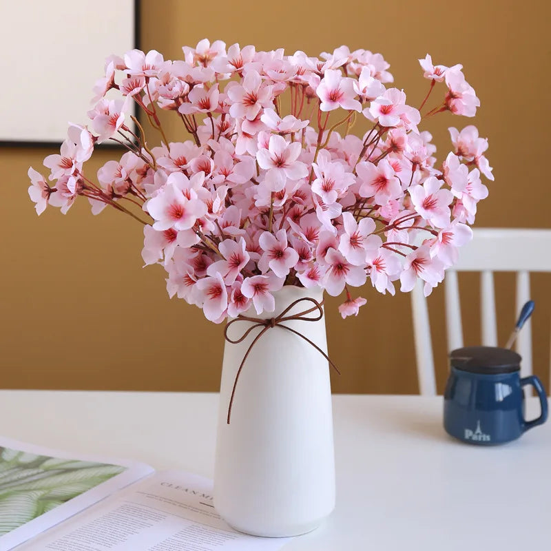 fleurs de cerisier artificielles pour décoration mariage bricolage et jardin - vue 3 sur 8