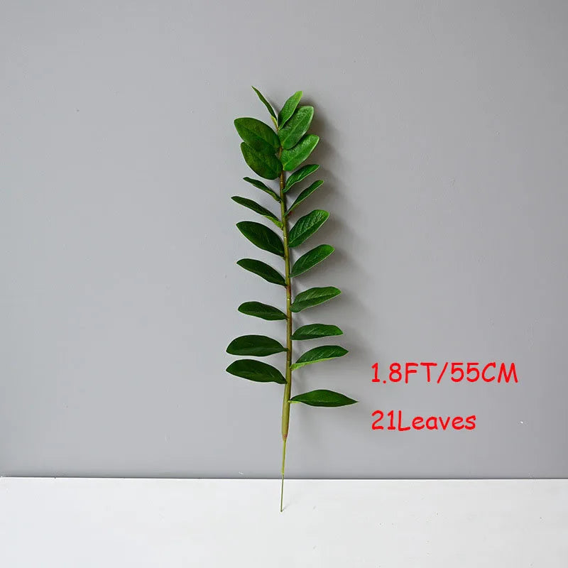 grandes branches artificielles de ficus pour décoration tropicale - vue 14 sur 15