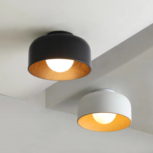 Plafonnier design abat-jour en métal pour Éclairage intérieur