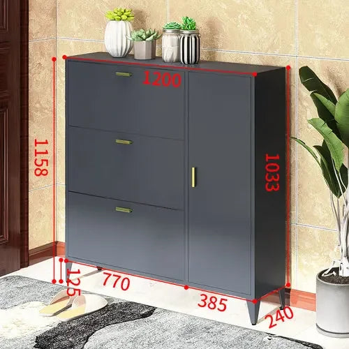 meuble à chaussures ouvert pour un rangement esthétique et pratique - vue 8 sur 8