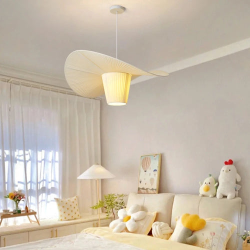 Modern minimalist fabric chandelier for interior decoration - vue 3 sur 12