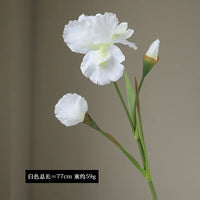 Realistic artificial iris flowers for decoration and floral arrangements