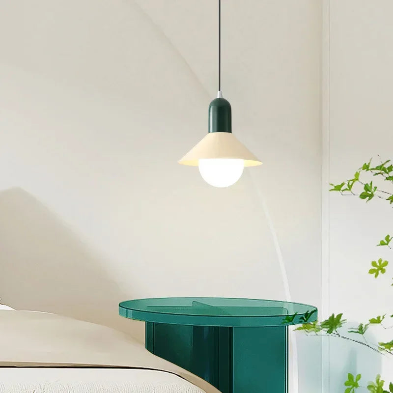 Minimalist nordic LED chandelier for bars and restaurants - vue 4 sur 10