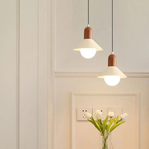 Minimalist nordic LED chandelier for bars and restaurants - vue 6 sur 10