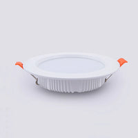 Spot LED encastré aluminium épais blanc naturel pour éclairage intérieur