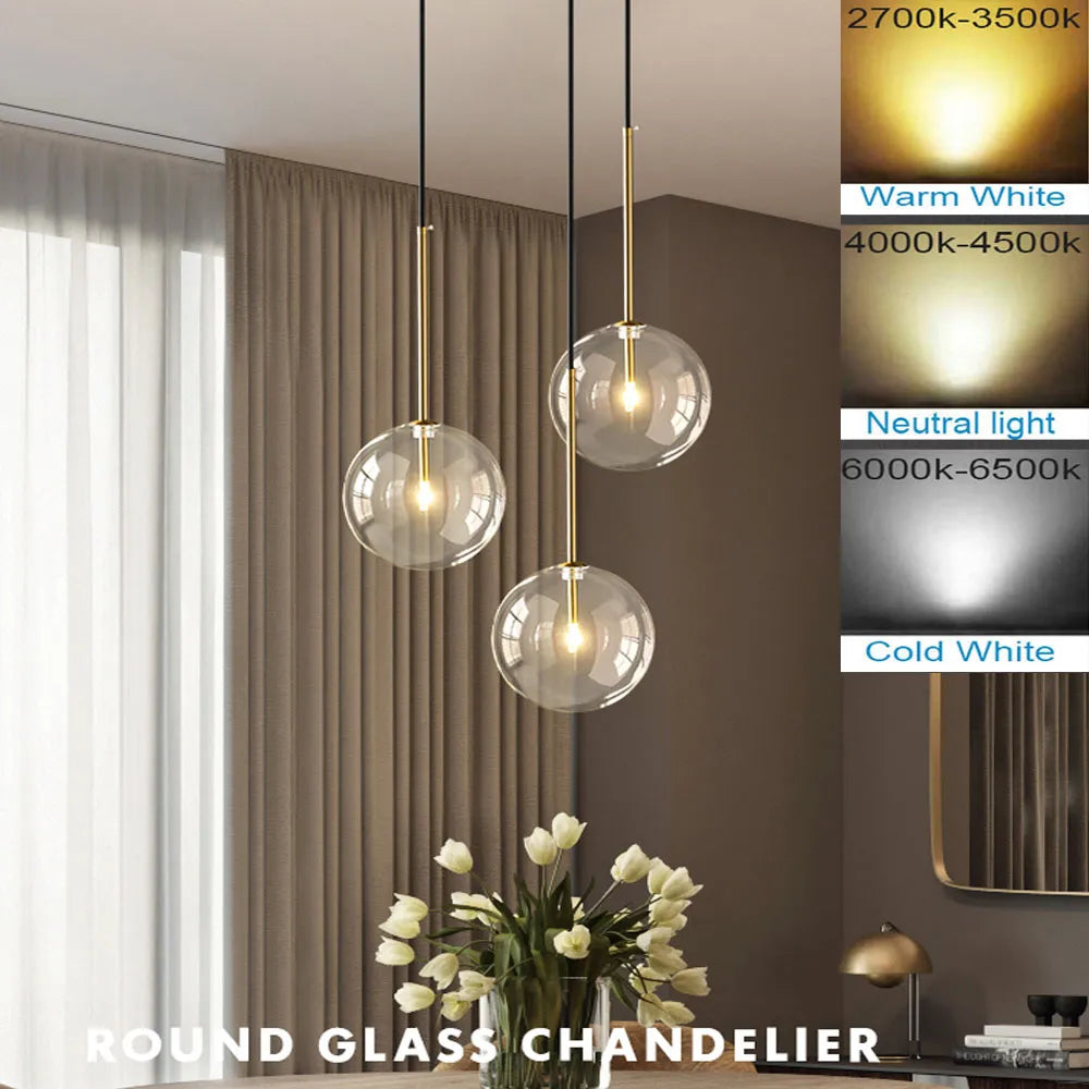 Suspension LED au design nordique moderne - vue 2 sur 10