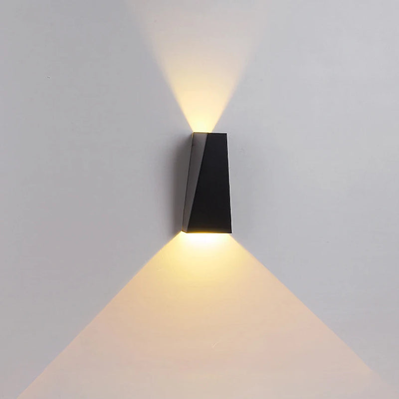 applique LED intérieure chambre salon applique murale décoration haut et bas lumière en aluminium applique moderne appliques AU18
