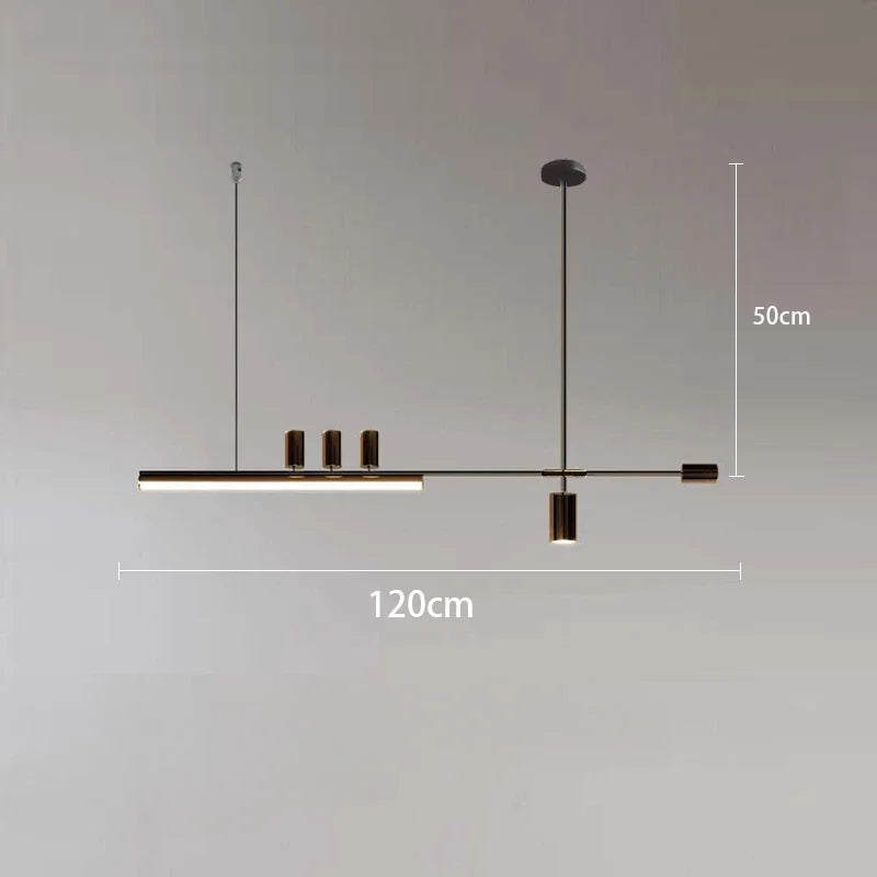 Modern minimalist nordic chandelier for interior decor - vue 16 sur 16