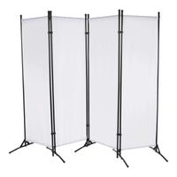 3/4 Panel Folding Room Divider Freestanding Tall Privacy Screens Partition Office/Room Partition Divider, 2.6×1.8m / 2×1.7m
