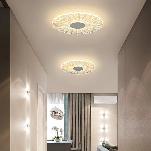 Modern minimalist flower-shaped ceiling light - vue 4 sur 21