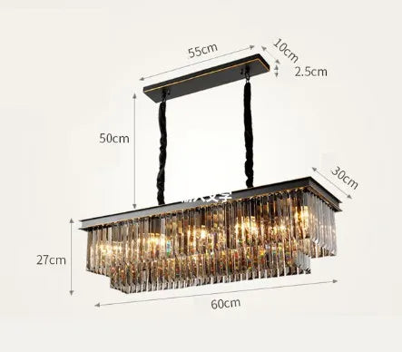 lustre en cristal design créatif pour décoration intérieure - vue 14 sur 15