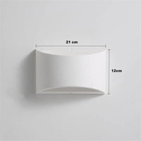 applique murale led design moderne éclairage haut et bas