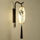 applique murale led style chinoiserie pour hôtel et salon de thé