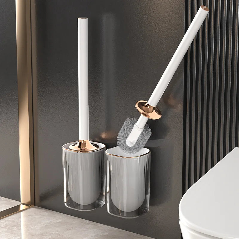 brosse de toilette à long manche pour un nettoyage efficace