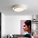 Minimalist circular LED ceiling light for indoor decor