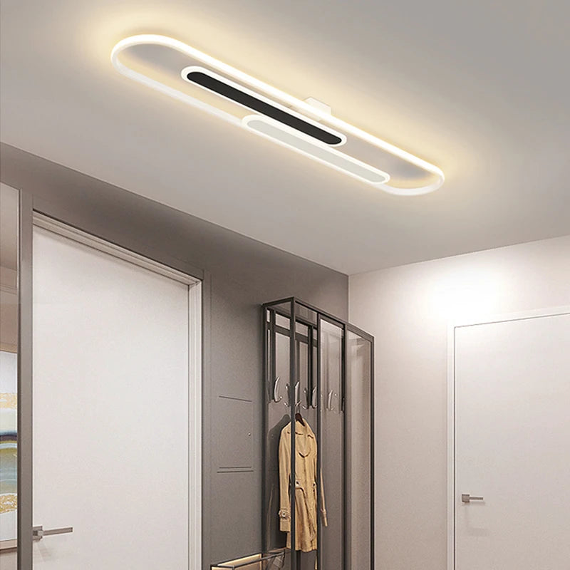 plafonnier LED nordique intérieur déco - vue 3 sur 8