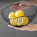 paniers à fruits en métal pour rangement cuisine et desserts