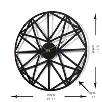 Creative Wall Clock for Living Room, Luxury, Modern, Simple Murals, Fashion