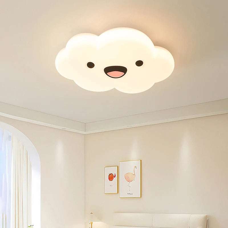 plafonnier moderne smiley visage pour éclairage intérieur - vue 6 sur 7