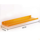 Acrylic Shelf for Wall Storage,Floating Bookshelves,Display Shelf Organizer for Bathroom,Bedroom,Living Room,Kitchen,Room Decor