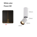 Adjustable angle LED spotlight for optimal ambient lighting