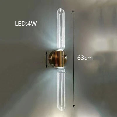 suspension tubes lumineux en verre transparent design nordique réglable - vue 21 sur 20