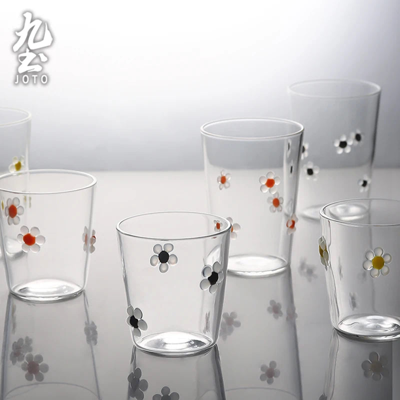 Verre à boire strié résistant chaleur style moderne - vue 7 sur 7