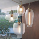 Minimalist glass chandelier with luxurious design for modern décor