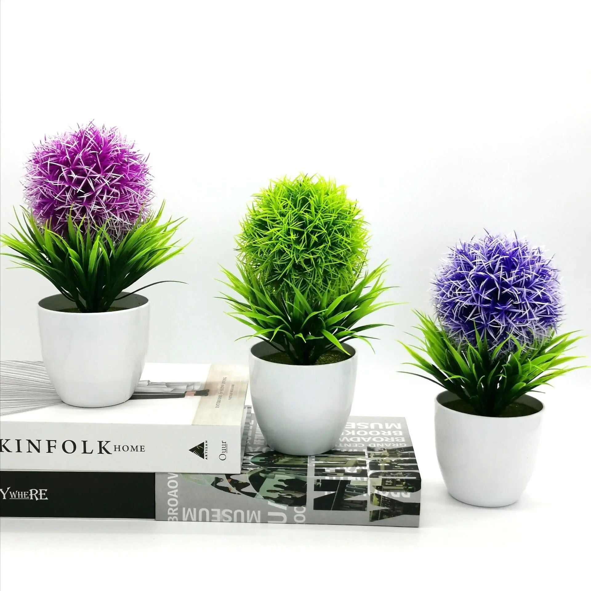 plantes artificielles arbre et fleurs pour décoration intérieure et extérieure - vue 4 sur 12