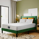 Spring core mattress, 7 zones cold foam mattress, pocket Spring Bay, 160x200cm, 100% Oeko-Tex tested microfas