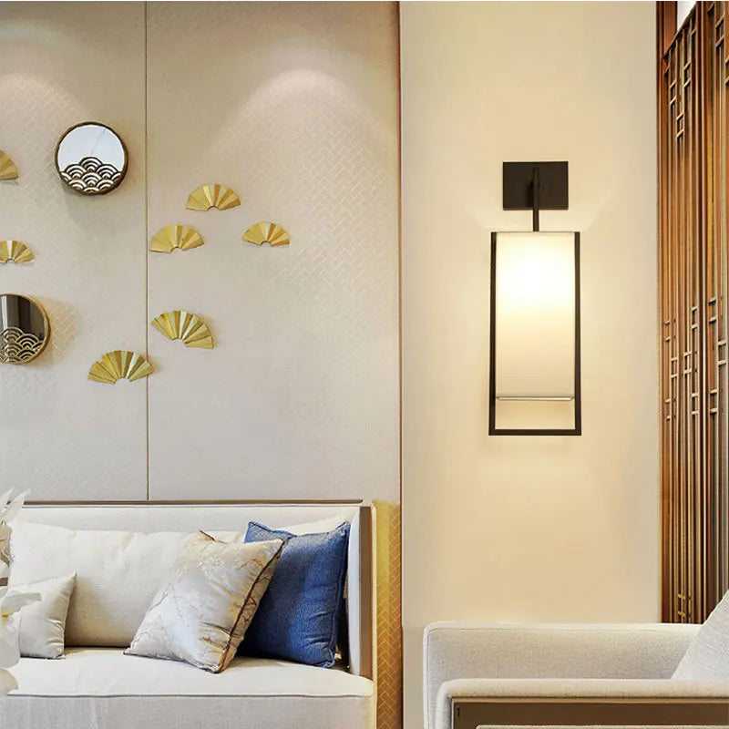 Modern minimalist bedside lamp for hotel corridor and study - vue 4 sur 7