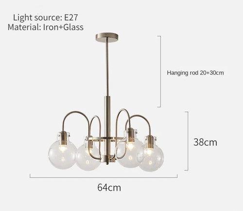 suspension moderne minimaliste en led pour intérieur élégant - vue 9 sur 8