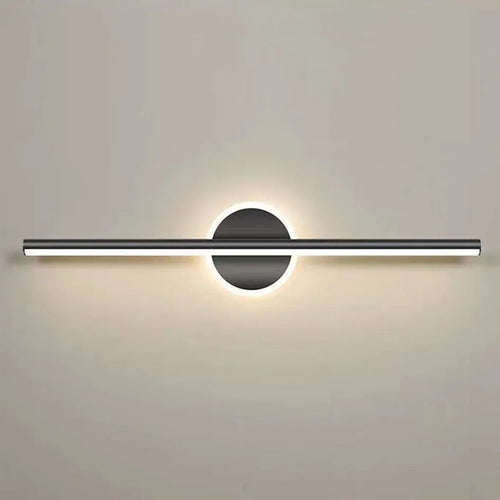 Applique murale LED suspendue au design doré - vue 3 sur 6