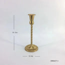 lustre en métal romantique pour décorations de mariage et dîner