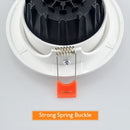 Spot LED à intensité variable 7W 9W spots 12W 15W AC90V-260V 5W 18W 24W COB puce encastré plafonniers pour l'éclairage de la maison