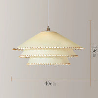 lustre en tissu nordique pour décoration intérieure élégante