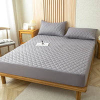 Waterproof Cotton Mattress Cover, Throw Fitted Sheet, Bed Replacement Protector, Single, Double, 140, 160, Muti Size Bed Sheets