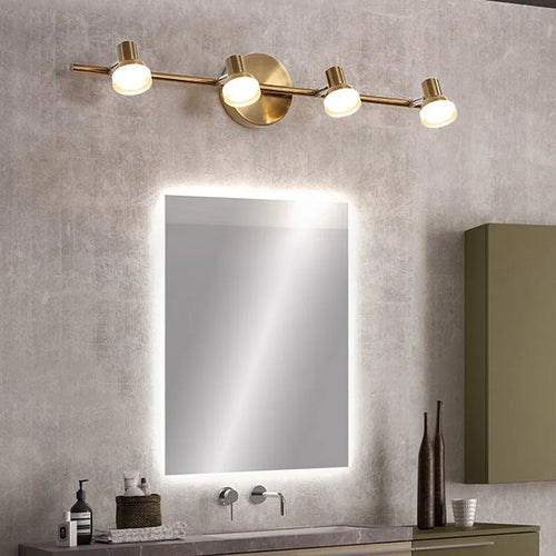 applique murale led simple avec miroir déco - vue 5 sur 12