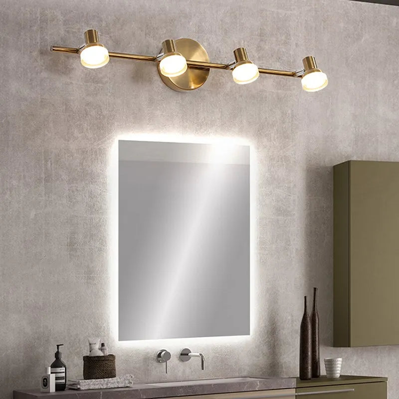 applique murale led simple avec miroir déco - vue 4 sur 12