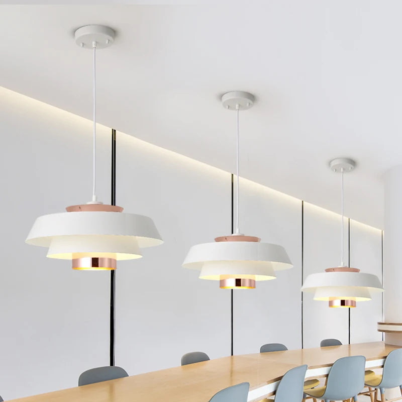 suspension modernes design nordique décor loft luminaires - vue 5 sur 8