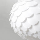 Minimalist Nordic PVC chandelier for furniture decor
