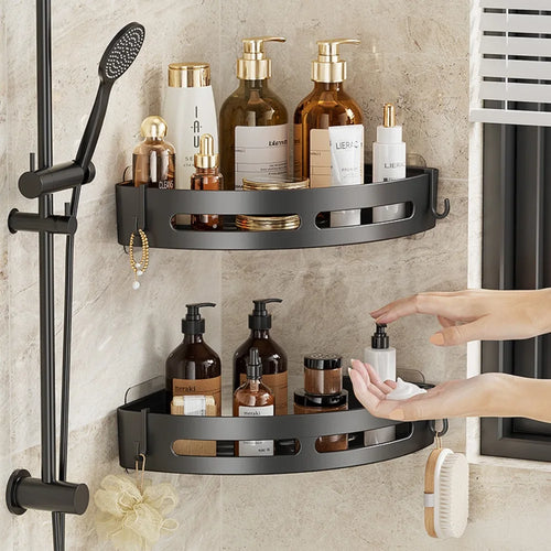 supports de rangement pour shampoing sans perforation pour douche