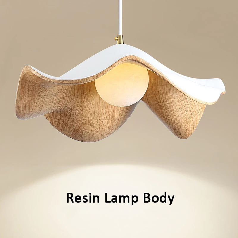 Suspension design fleur Style Nordique Minimaliste Wabi Sabi