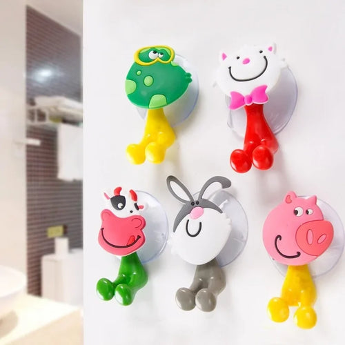 Multi-functional Silicone Toothbrush Holder Toothpaste Storage Rack, Shaver Holder and Tooth Brush Dispenser Bathroom Organizer - vue 3 sur 12